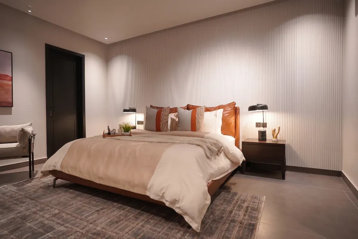Aether Leather Bed